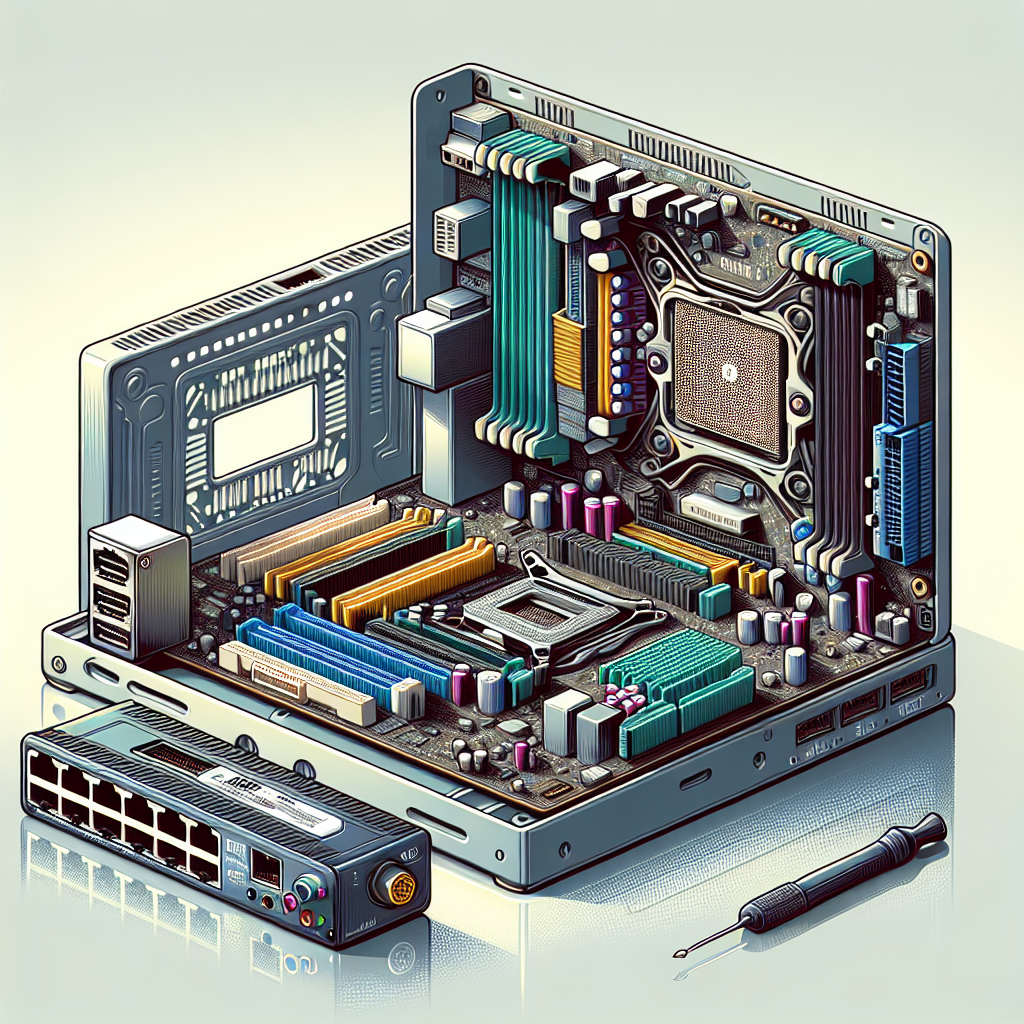 How do you check compatibility between a network adapter and a motherboard?