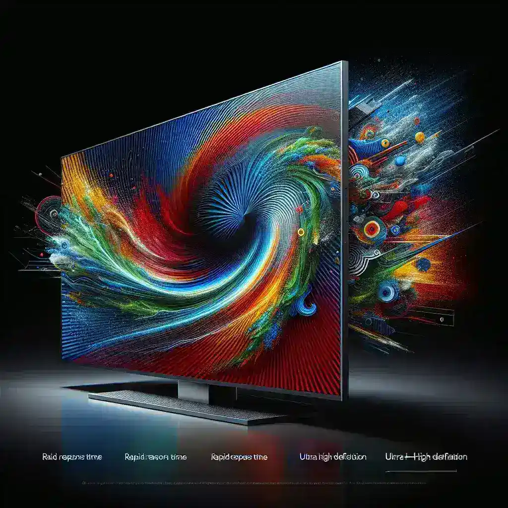 What resolutions are available in OLED monitors?